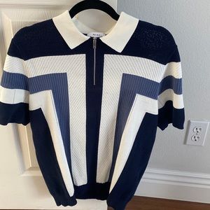 Reiss colorblock polo